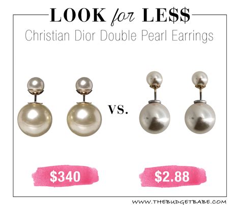 dior pearl earrings dupe|dior earrings double pearl.